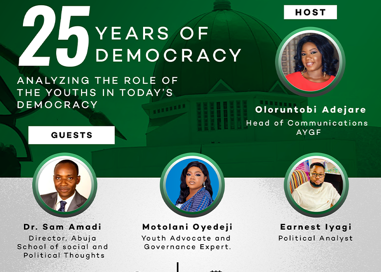 AYGF COMMEMORATES DEMOCRACY DAY WITH TWITTER SPACE